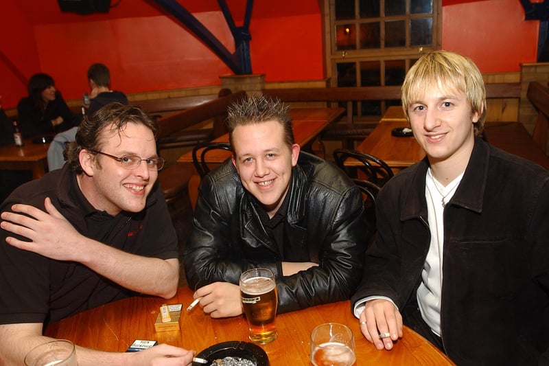 A night at the Brewery Tap, in Westgate, Peterborough city centre, in 2004
