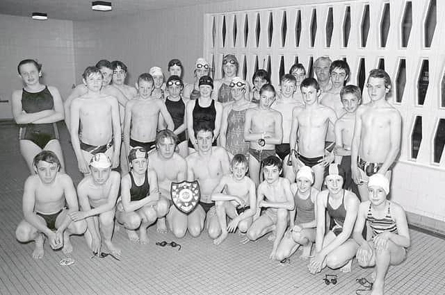  Mansfield Swimming Club at Sherwood Baths in 1981