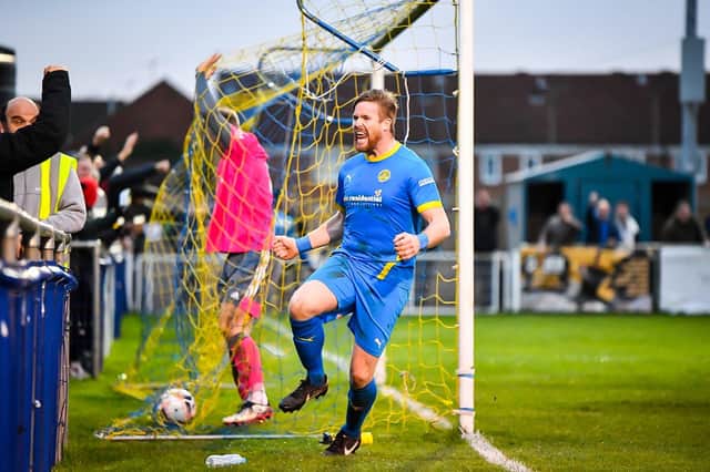 Peterborough Sports came back to beat Cheshunt in the FA Trophy. Photo: James Richardson.