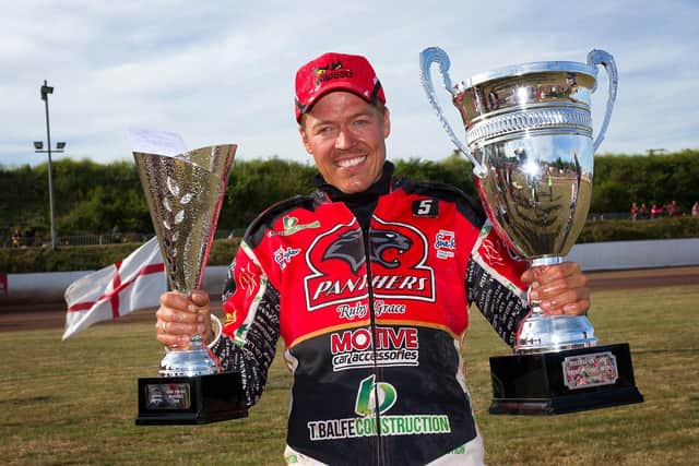 Ulrich Ostergaard was the last Peterborough Panthers rider to win the British Riders Championship in 2015.