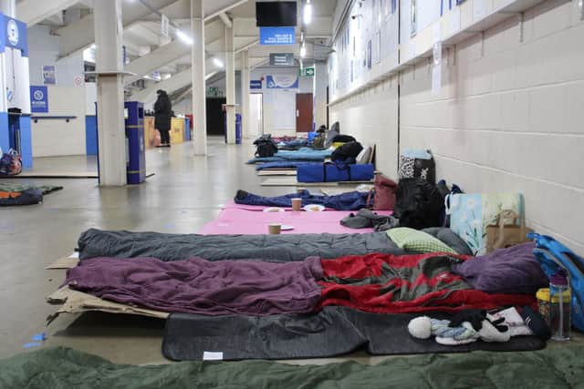 The Big Sleep Out event returns to Peterborough United's football stadium this month.