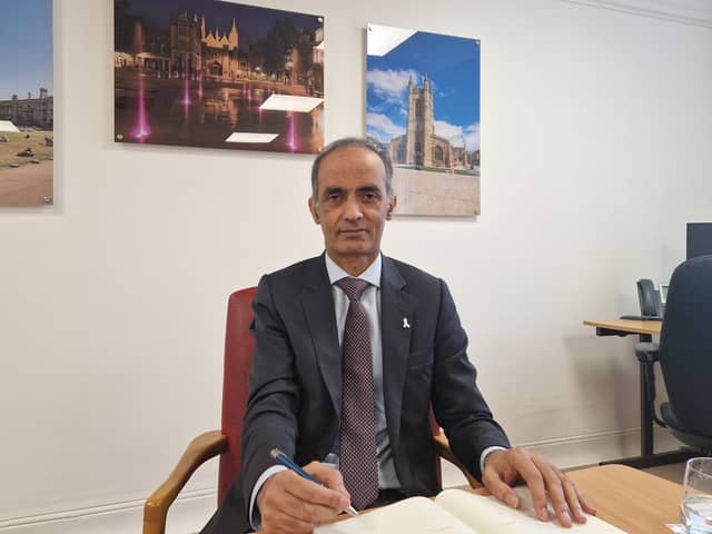 Council leader Mohammed Farooq