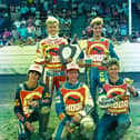 The 1989 Panthers Fours Champions, back row, from left, Mick Poole, Ian Barney, front, Scott Norman (reserve), Craig Hodgson, Kevin Jolly. Photo: John Somerville Collection.