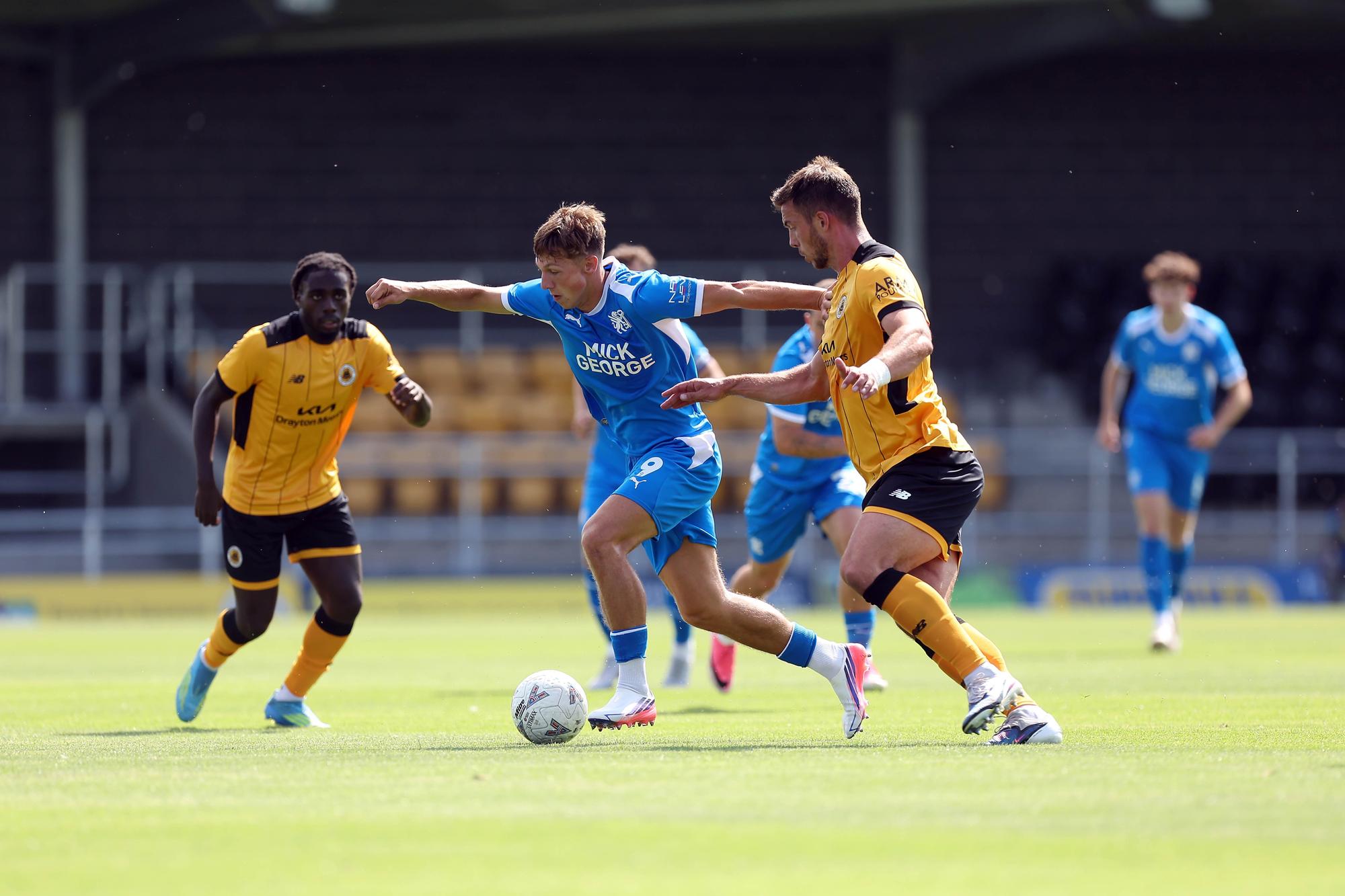 Peterborough United striker Harry Leonard is among the favourites to win ...