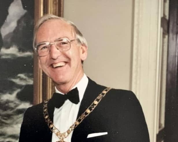 Geoff Ridgway was a long-standing councillor with a passion for charity and education