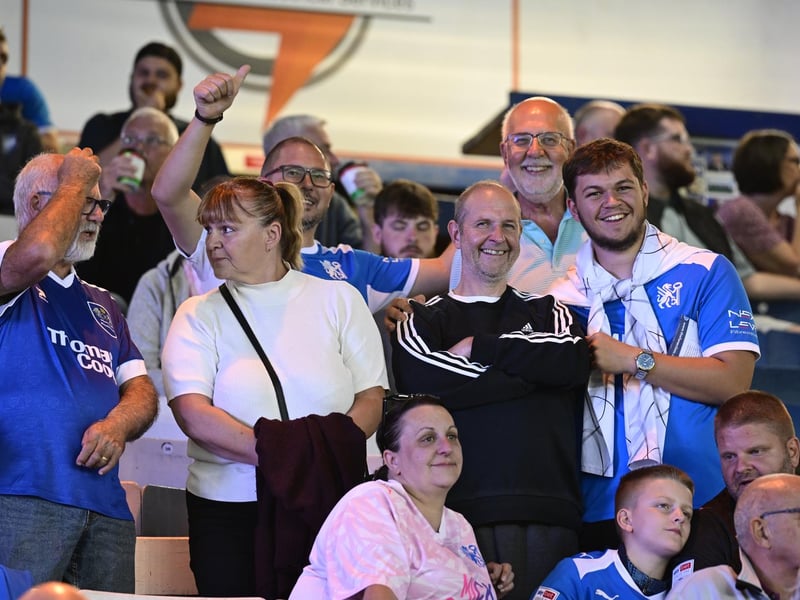 Posh fans' gallery v Stevenage