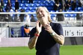 Robbie Savage was given a round of applause ahead of kick-off. Photo: David Lowndes.