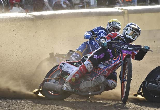 Simon Lambert in action for Panthers against King's Lynn earlier this season.