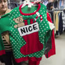 Christmas jumpers will be on offer at the event        (Photo: SAUL LOEB/AFP via Getty Images)