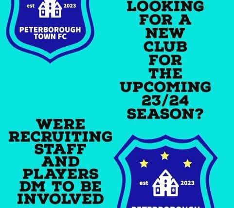 Sign up for trials for Peterborough’s new football club