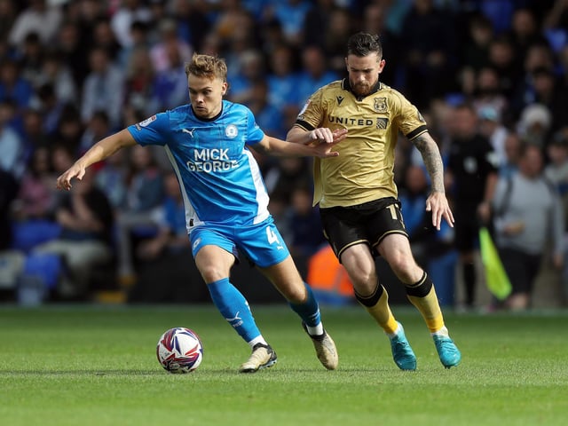 Struck the bar with a cross but it's generous to say that was what he was trying to do. Another a long way below his levels and who Posh ned a lot more from. Another game where he struggled to make an impact. 5.