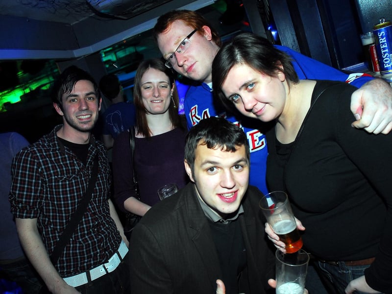 2010 and a night at The Met Lounge in Bridge Street, Peterborough city centre