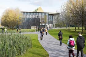 How the ne ARU Peterborough campus is expected to look.