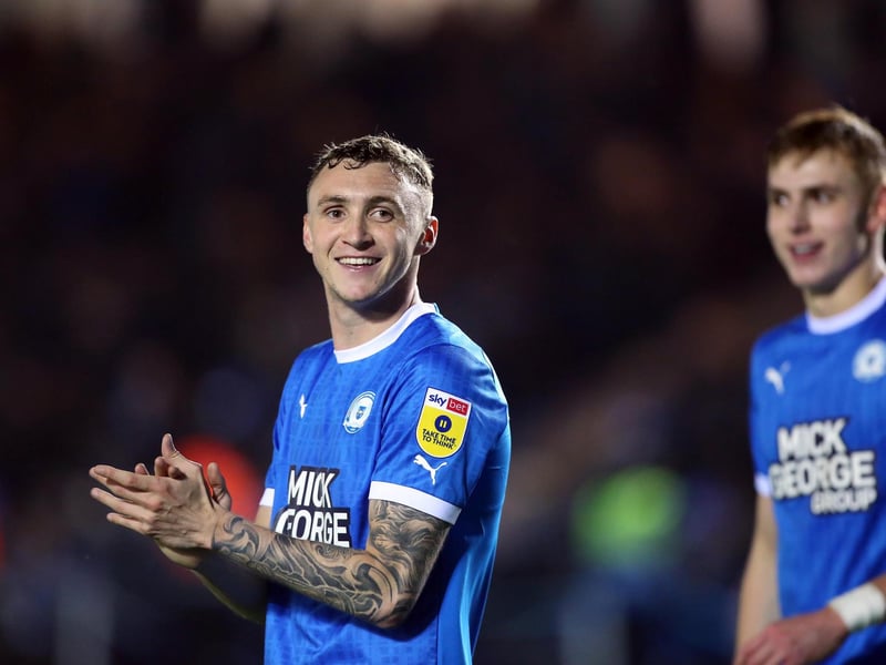 Into central midfield we go and it's unlikely new signing Woods can match the impact of Taylor (pictured) at Posh, but then few could so it's perhaps an unfair comparison especially as Woods is yet to play for the club because of injury. Taylor wasn't a great passer of the ball, but he had presence and a big goal threat. Woods is reportedly strong physically, but also with a cultured left foot and an eye for goal which all sounds rather promising. Woods, if available, would get my vote ahead of Brandon Khela in the current starting line-up, although Khela's athleticism is similar to Taylor's.