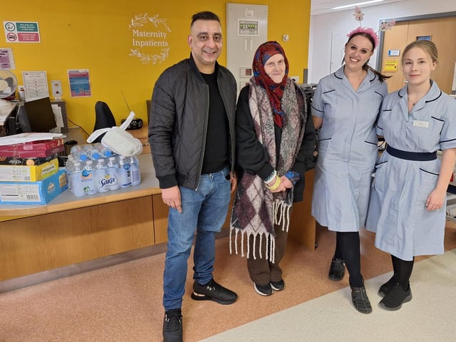 Blenheim Sales and Lettings deliver meals to staff at Peterborough City Hospital