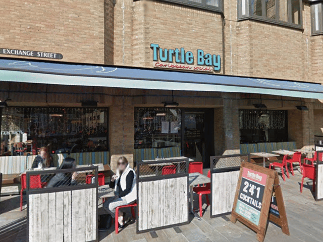 Kids eat free at Turtle Bay when an adult spends £15 or more. This can be redeemed through the Turtle Bay Rewards App.