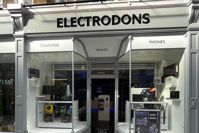 Electrodons is one of three independent retailers to open stores in the Westgate Arcade in the Queensgate Shopping Centre, in Peterborough.
