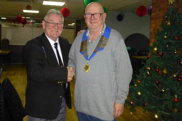 Alistair Patterson (right).