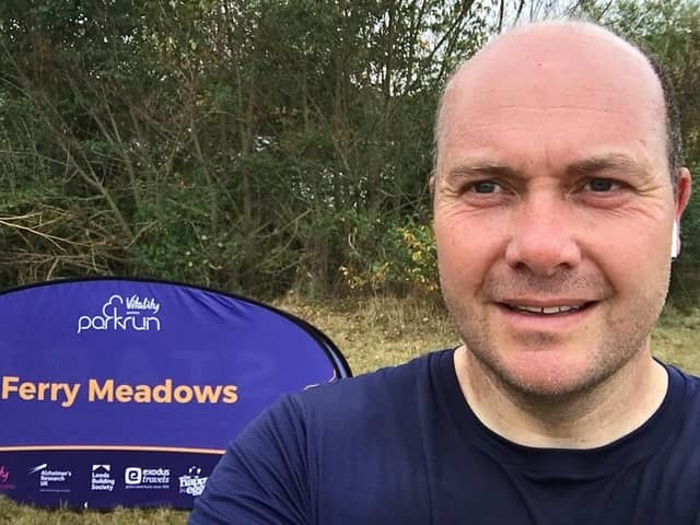  Hoping to take lace up his trainers and take part is regular parkrun participant Michael Southwood, an Emergency Department charge nurse at Peterborough City Hospital.