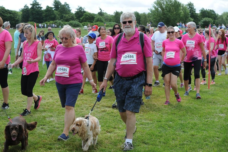 Race for Life 2019 at Ferry Meadows.    