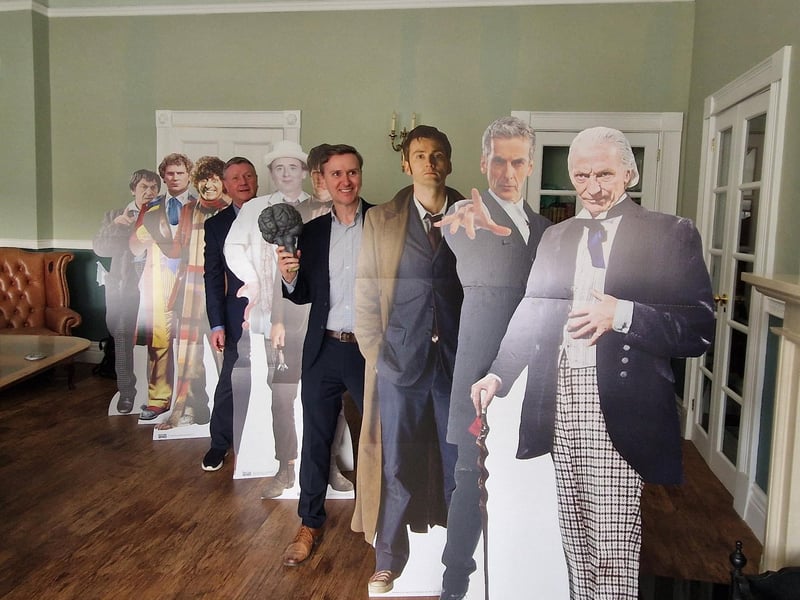 Dennis Jones and Andrew Pakes get acquainted with the previous doctors.