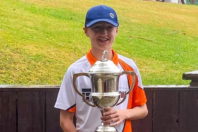National champion Ollie Jeapes.