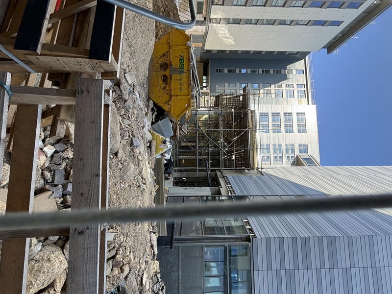 Building work is still underway on Peterborough's Hilton Garden Inn at Fletton Quays