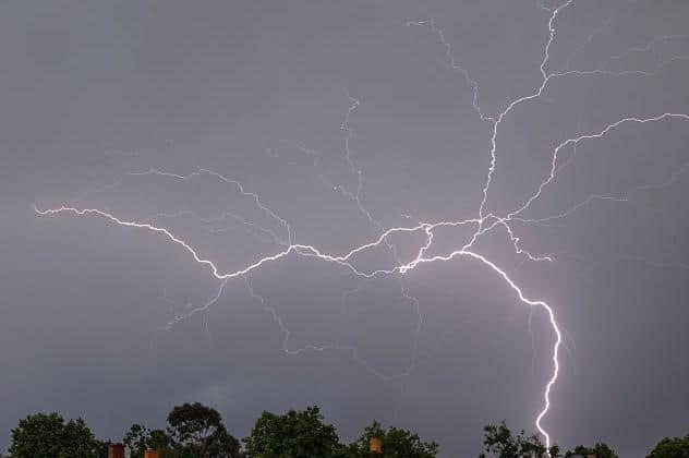 A ban of storms are predicted to sweep across East Anglia on Friday afternoon