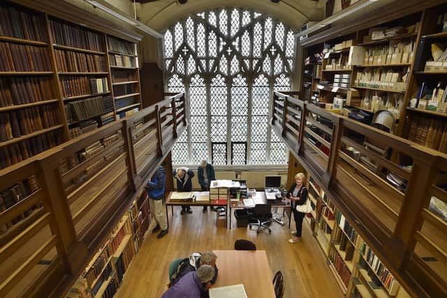 Heritage Open Days - Peterborough Cathedral library.
