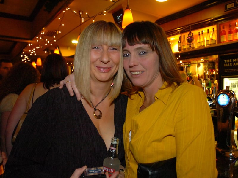Christmas drinks in December 2007 at The College Arms in Peterborough