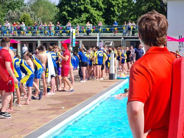 The COPS swimming gala