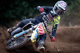 Frankie Noll in action.