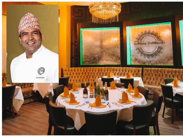 Dine with Santosh Shah at Peterborough's Gurkha Durbaar restsurant