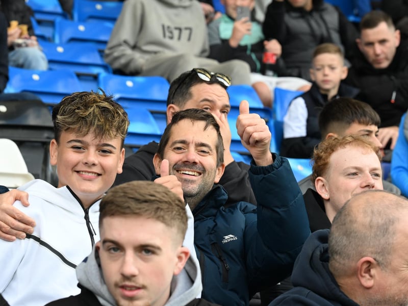 Posh v Burton fans gallery