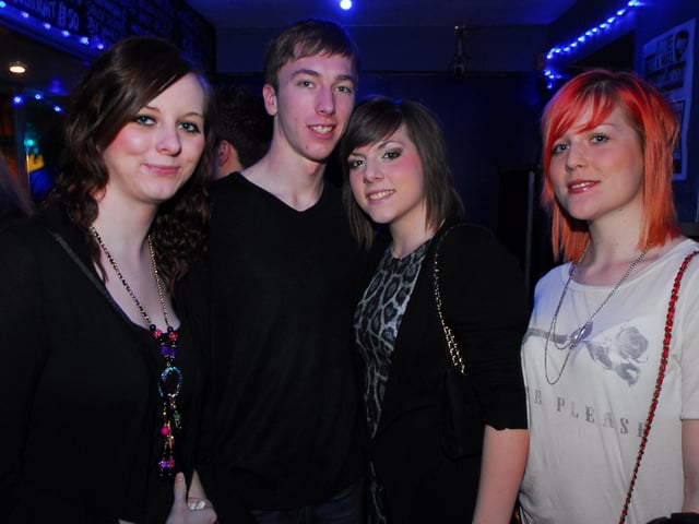 A night out in 2010 at the Met Lounge in Peterborough