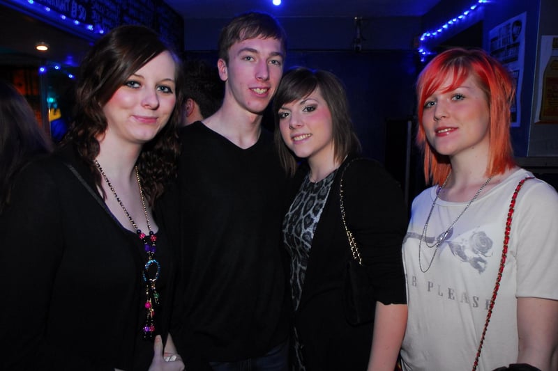A night out in 2010 at the Met Lounge in Peterborough