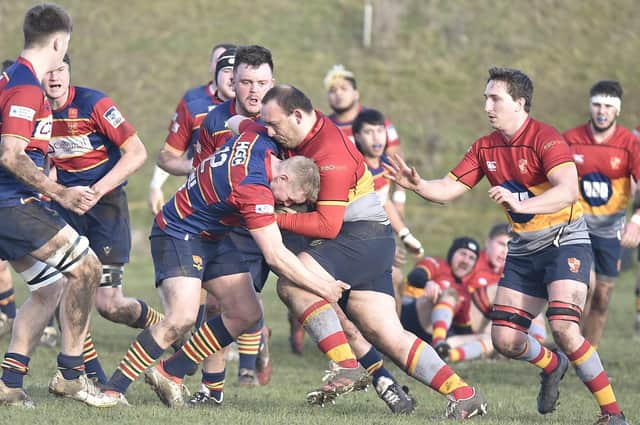 Stu Day scored a try for Borough at Northampton Casuals.