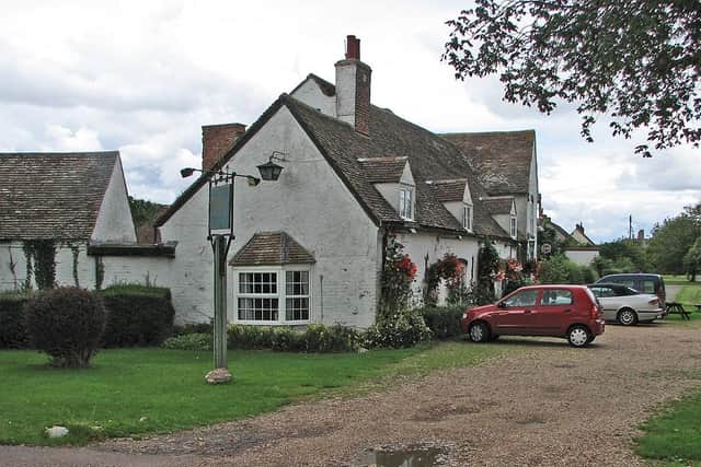 The Green Man in Leighton Bromswold dates back to the 17th century