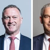 Steve Reed (left) has called for an investigation into Steve Barclay (right)