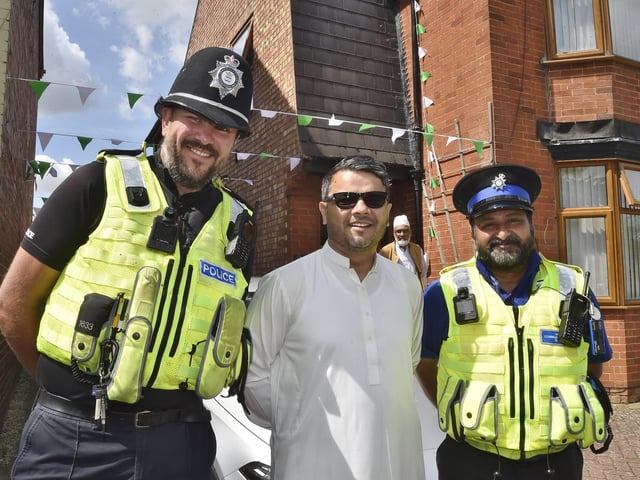 The Holy March in the city to celebrate the birthday of the  Prophet Muhammad
