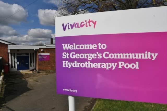 The hydrotherapy pool shut down in 2022