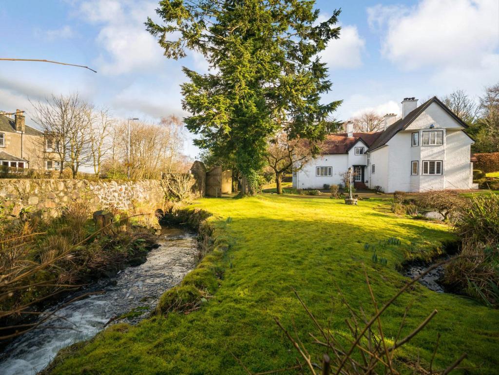'The Barn', Bridge of Weir, with the Pow Burn running through it.