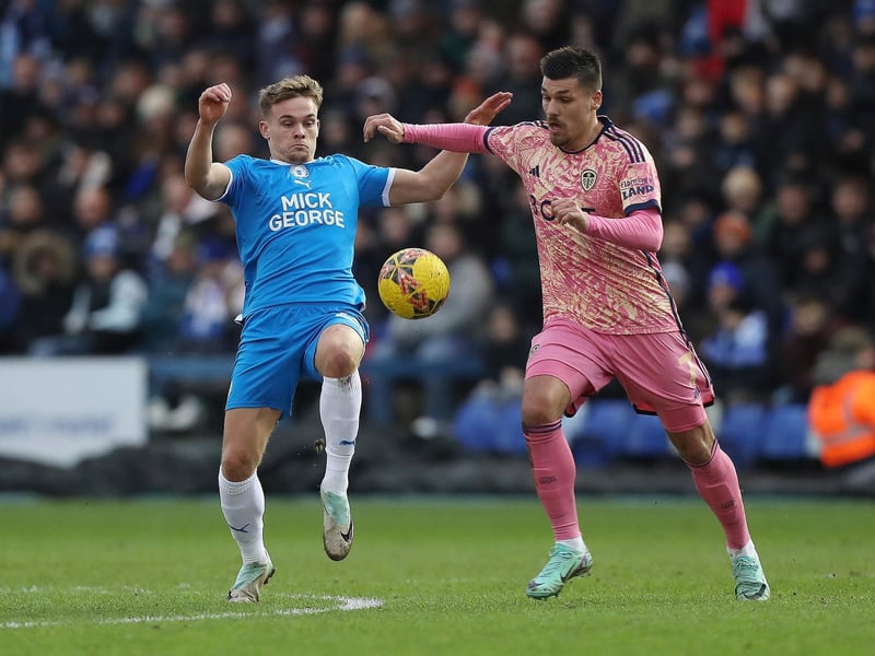 Reads the game superbly well. Accepted the ball in difficult situations, helped Posh get out and set up attacks for teammates and hardly gave the ball away. Almost faultless. 9.