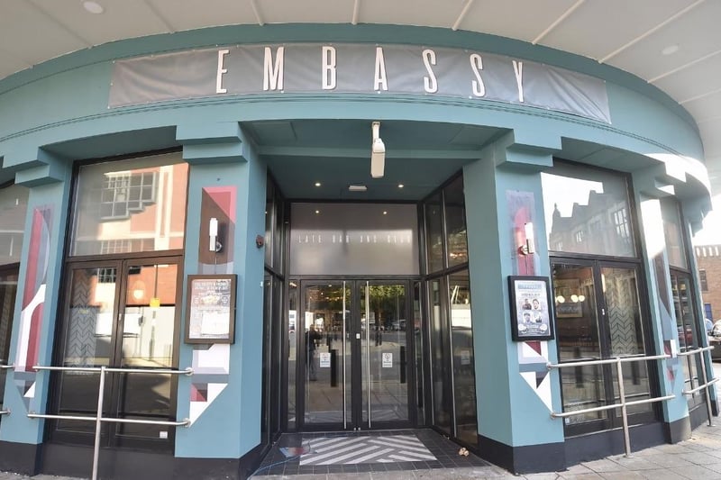 The Embassy  - home to Red Room and Flares -  in Broadway as it is today.
