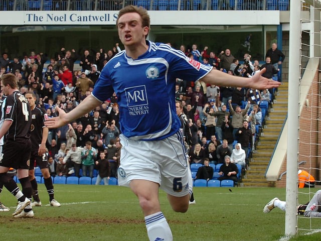 Signed May 23, 2007...Versatile player signed for nothing from Spurs who featured in three Posh promotions. A huge fans’ favourite who scored 16 goals in 177 appearances before moving to Gillingham... Rating 9/10.