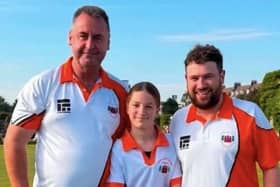Paul Dalliday (left) and Peyton Harford were part of the winning Northants Federation team.