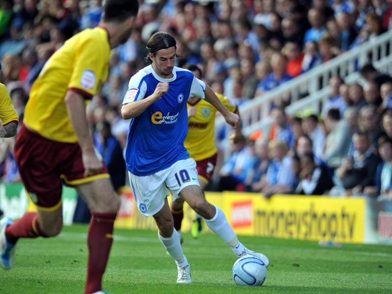 Posh were 3-2 down in this League One game at the break, but eventually won the day with goals from Craig Mackail-Smith (2), George Boyd (2, pictured) and Nathaniel Mendez-Laing.