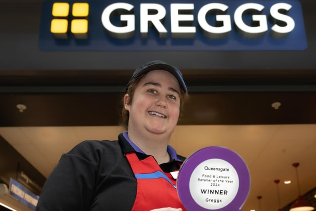 Greggs - winner of the Food & Leisure Retailer of the Year