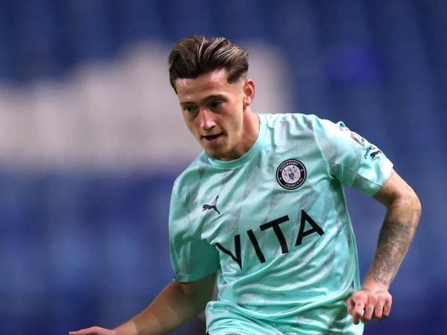Position: Left-winger Club: Stockport County