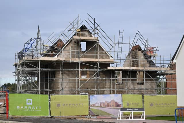The remains one of the houses on Sheerness Way.